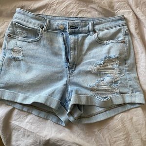 american eagle jean shorts